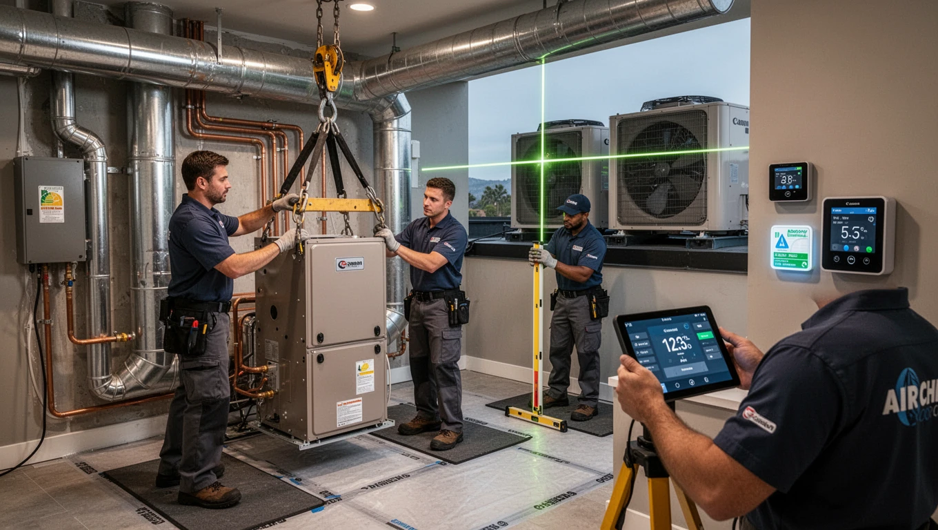 Complete Central Air & Heating Replacements